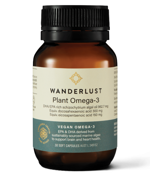 Wanderlust Plant Omega-3 for vegans
